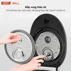 Cuckoo CRP-KHTAS1010FWM - Nồi cơm điện cao tần 2026 tại Citimall 08