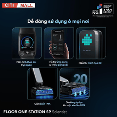 Tineco Floor One Station S9 Scientist – Máy hút bụi lau sàn khô ướt 2026