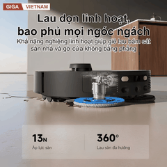 Dreame L50S Pro Ultra - Robot Hút Bụi Lau Sàn 2026 tại Giga Việt Nam x Vua Nhà Bếp Đức 06