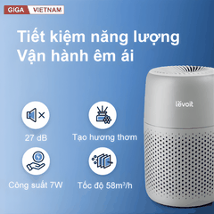 Levoit Core Mini Pro - Máy Lọc Không Khí 2026 tại Giga Việt Nam 05
