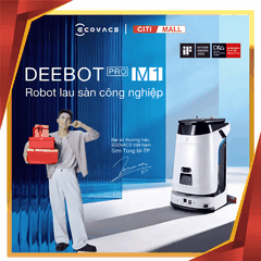 Ecovacs DEEBOT PRO M1 - Robot Hút Bụi Lau Sàn Công Nghiệp tại Citimall 01