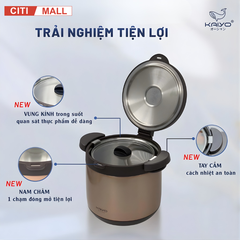 Nồi ủ chân không KAIYO Nhật Bản 2026