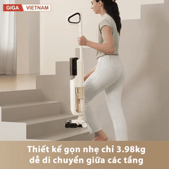 Mova K30 - Máy Hút Bụi Lau Sàn Cầm Tay 2026 tại Giga Việt Nam x Vua Nhà Bếp Đức 13