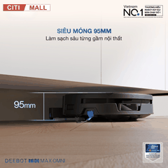 Ecovacs Deebot T80 Max Omni - Robot hút bụi lau nhà 2026