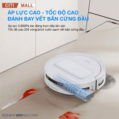Ecovacs Deebot T80 Max Omni - Robot hút bụi lau nhà 2026