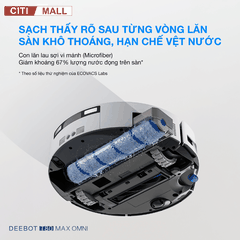 Ecovacs Deebot T80 Max Omni - Robot hút bụi lau nhà 2026