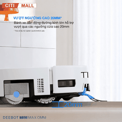 Ecovacs Deebot T80 Max Omni - Robot hút bụi lau nhà 2026