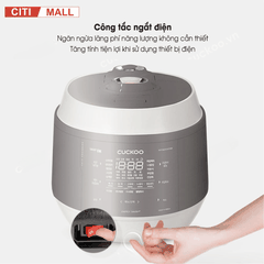 Cuckoo CRP-KHTAS1010FWM - Nồi cơm điện cao tần 2026 tại Citimall 10