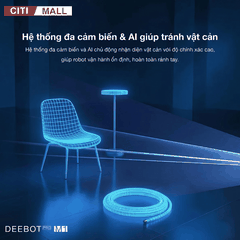 Ecovacs DEEBOT PRO M1 - Robot Hút Bụi Lau Sàn Công Nghiệp tại Citimall 09