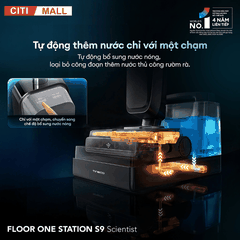 Tineco Floor One Station S9 Scientist – Máy hút bụi lau sàn khô ướt 2026