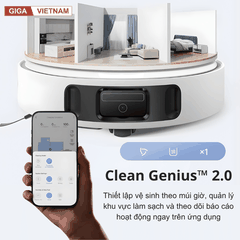 Mova E30 Ultra - Robot Hút Bụi Lau Sàn 2026 tại Giga Việt Nam 09