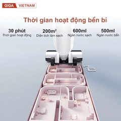 Mova K20 Pro - Máy Hút Bụi Lau Sàn Cầm Tay 2026 tại Giga Việt Nam 11