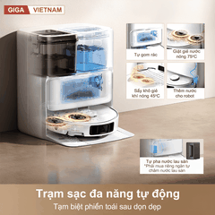 Mova P50 Ultra - Robot Hút Bụi Lau Nhà 2026 tại Giga Việt Nam 05