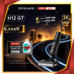 Dreame H12 GT - Máy Hút Bụi Lau Sàn 2026 tại Giga Việt Nam x Vua Nhà Bếp Đức 01
