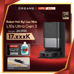 Dreame L10s Ultra Gen 3 - Robot Hút Bụi Lau Nhà 2026 tại CITY MALL x Vua Nhà Bếp Đức 01