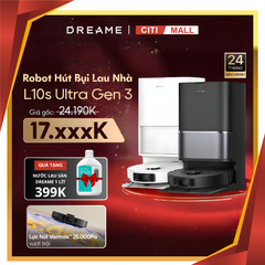 Dreame L10s Ultra Gen 3 - Robot Hút Bụi Lau Nhà 2026 tại CITY MALL x Vua Nhà Bếp Đức 01