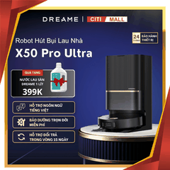 Dreame X50 Pro Ultra - Robot Hút Bụi Lau Nhà 2026 tại Giga Việt Nam x Vua Nhà Bếp Đức 02