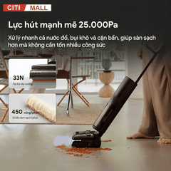 Roborock F25 Ultra Steam Gen 2 - Máy Hút Bụi Lau Sàn 2026 tại Citimall 05