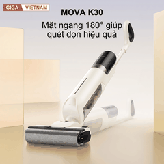 Mova K30 - Máy Hút Bụi Lau Sàn Cầm Tay 2026 tại Giga Việt Nam x Vua Nhà Bếp Đức 02