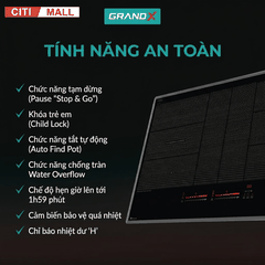 GRANDX GX IH988G - BẾP TỪ GRANDX 2026