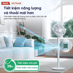 Levoit Pedestal 22.9cm - Quạt Tuần Hoàn Không Khí 2026 tại Giga Việt Nam x Citimall 04