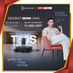 Ecovacs Deebot T80S Omni - Robot hút bụi lau nhà 2026 tại Vua Nhà Bếp Đức 01
