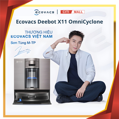 Robot hút bụi lau nhà Ecovacs Deebot X11 OmniCyclone tại Vua Nhà Bếp Đức
