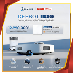 Ecovacs Deebot T30C - Robot hút bụi lau nhà thế hệ mới 2026 tại Vua Nhà Bếp Đức