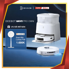 Deebot T30e Pro Omni - Robot hút bụi lau nhà Ecovacs tại Vua Nhà Bếp Đức