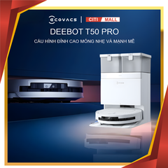 Ecovacs Deebot T50 Pro Omni - Robot hút bụi lau nhà 2026 tại Vua Nhà Bếp Đức