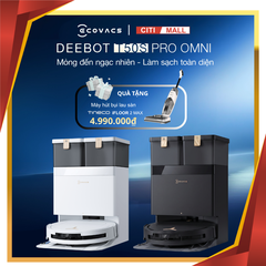Ecovacs Deebot T50S Pro Omni - Robot Hút Bụi Lau Nhà 2026 tại Vua Nhà Bếp Đức 01