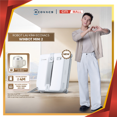 Ecovacs Winbot Mini 2 - Robot lau kính Ecovacs 2026 tại CITI Mall x Vua Nhà Bếp Đức 01