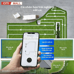 Ecovacs GOAT A2000 LiDAR PRO - Robot Cắt Cỏ 2026 tại Citimall 14