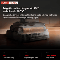 Roborock F25 Ultra Steam Gen 2 - Máy Hút Bụi Lau Sàn 2026 tại Citimall 11