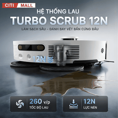 Mova E50 Ultra - Robot Hút Bụi Lau Nhà 2026 tại Citimall x Giga Việt Nam 04