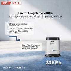 Ecovacs DEEBOT PRO K1 VAC - Robot hút bụi lau sàn công nghiệp 2026 tại Citimall 05