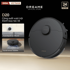 Dreame D20 - Robot Hút Bụi Lau Nhà Hiện Đại 2026 tại Giga Việt Nam x Vua Nhà Bếp Đức 02