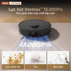 Dreame D20 - Robot Hút Bụi Lau Nhà Hiện Đại 2026 tại Giga Việt Nam x Vua Nhà Bếp Đức 04