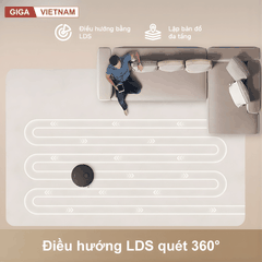 Dreame D20 - Robot Hút Bụi Lau Nhà Hiện Đại 2026 tại Giga Việt Nam x Vua Nhà Bếp Đức 07
