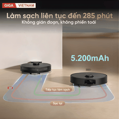 Dreame D20 - Robot Hút Bụi Lau Nhà Hiện Đại 2026 tại Giga Việt Nam x Vua Nhà Bếp Đức 08