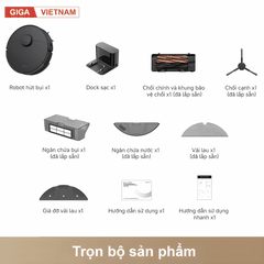 Dreame D20 - Robot Hút Bụi Lau Nhà Hiện Đại 2026 tại Giga Việt Nam x Vua Nhà Bếp Đức 10