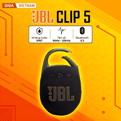 JBL Clip 5 - Loa Bluetooth Mini Cao Cấp 2026 tại Giga Việt Nam x Vua Nhà Bếp Đức 15