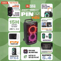 JBL PartyBox 520 - Loa Bluetooth Di Động 2026 tại Giga Việt Nam x Vua Nhà Bếp Đức 03