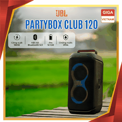 JBL PartyBox Club 120 - Loa Bluetooth Cao Cấp 2026 tại Giga Việt Nam x Vua Nhà Bếp Đức 01