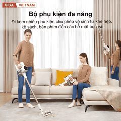 Dreame R10 - Máy Hút Bụi Cầm Tay Không Dây 2026 tại Giga Việt Nam x Vua Nhà Bếp Đức 06