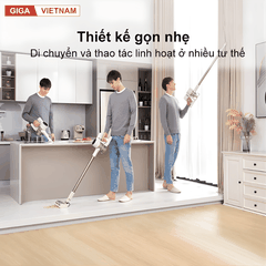 Dreame R10 - Máy Hút Bụi Cầm Tay Không Dây 2026 tại Giga Việt Nam x Vua Nhà Bếp Đức 07