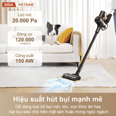 Dreame R10 Pro - Máy Hút Bụi Cầm Tay Không Dây 2026 tại Giga Việt Nam x Vua Nhà Bếp Đức 03