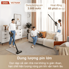 Dreame R10 Pro - Máy Hút Bụi Cầm Tay Không Dây 2026 tại Giga Việt Nam x Vua Nhà Bếp Đức 04