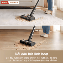 Dreame R10 Pro - Máy Hút Bụi Cầm Tay Không Dây 2026 tại Giga Việt Nam x Vua Nhà Bếp Đức 07