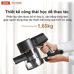 Dreame R10 Pro - Máy Hút Bụi Cầm Tay Không Dây 2026 tại Giga Việt Nam x Vua Nhà Bếp Đức 11